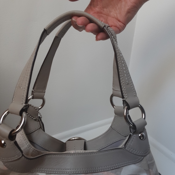 Coach canvas and leather bag - Picture 12 of 12